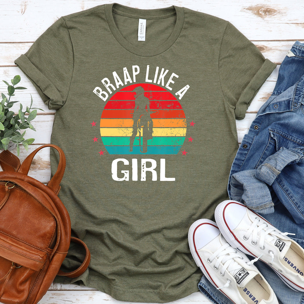 Braap Like a Girl Tee