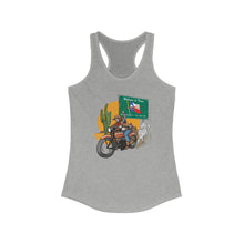 Load image into Gallery viewer, Women&#39;s Ideal Racerback Tank Motorcycle Texan