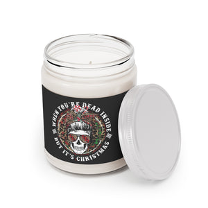 Dead Inside But It's Christmas Candle, 7.5 oz