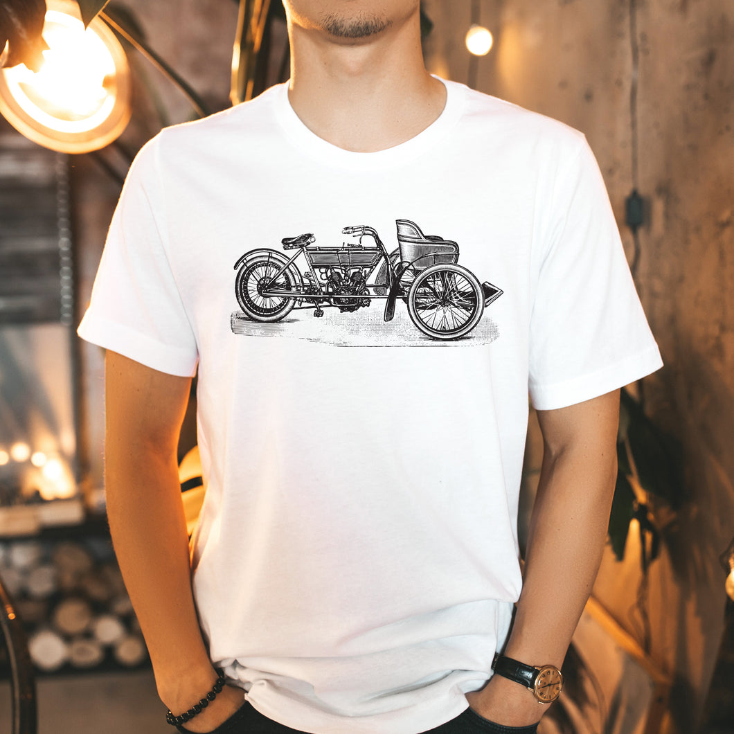 Vintage Motorcycle Tri-Car Tee