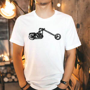 Hand Drawn Chopper Tee