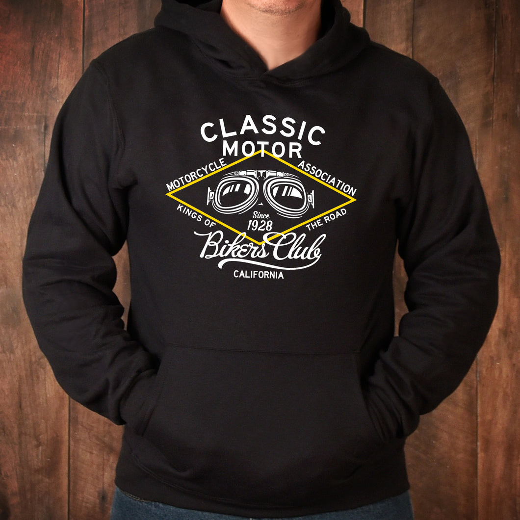 Classic Biker Club Hoodie