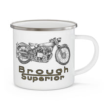 Load image into Gallery viewer, Brough Superior Enamel Camping Mug
