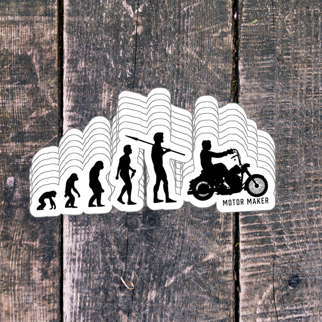 Evolution Rider Sticker