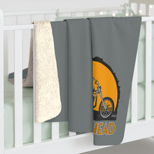 Load image into Gallery viewer, Shovelhead Chopper Sherpa Fleece Blanket