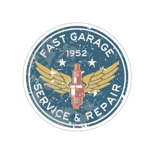 Fast Garage Service Sticker