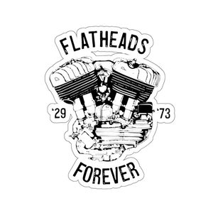 Flatheads Forever Sticker