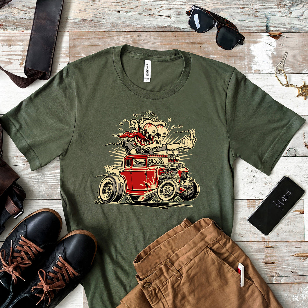 Hot Rod Monster Tee