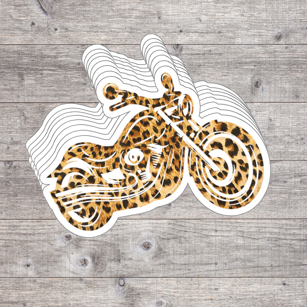 Leopard Bike Sticker