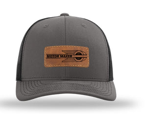 Motor Maker Speedball Leather Patch Hat