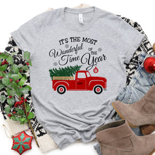 Load image into Gallery viewer, Most Wonderful Red Truck Tee