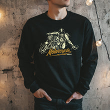 Load image into Gallery viewer, Motorcycle Addict Crew Neck Sweater