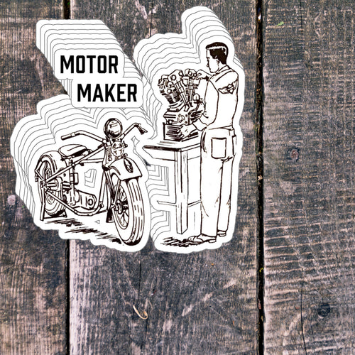 Knucklehead Shop Sticker