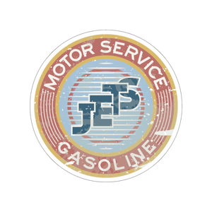 Motor Service Gasoline Sticker