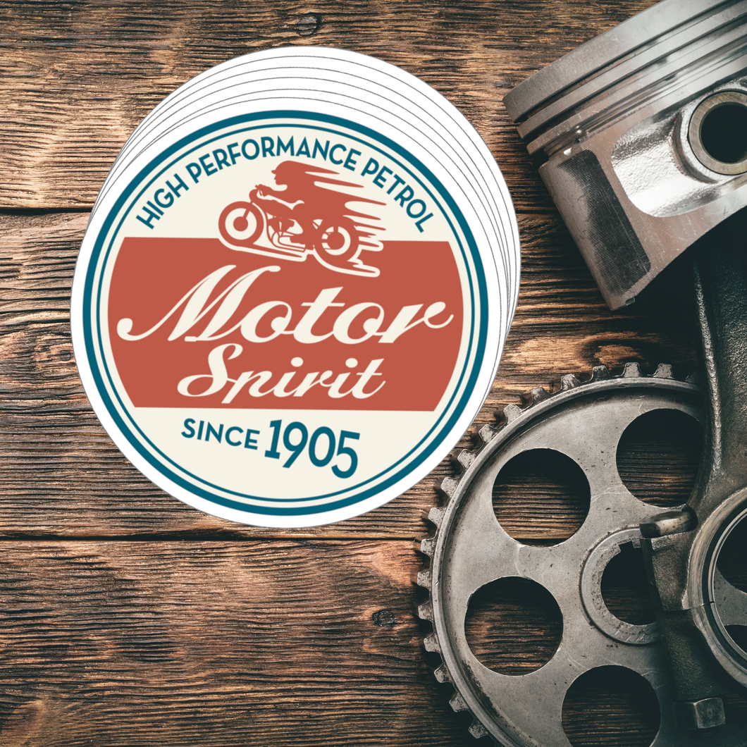 Motor Spirit Sticker