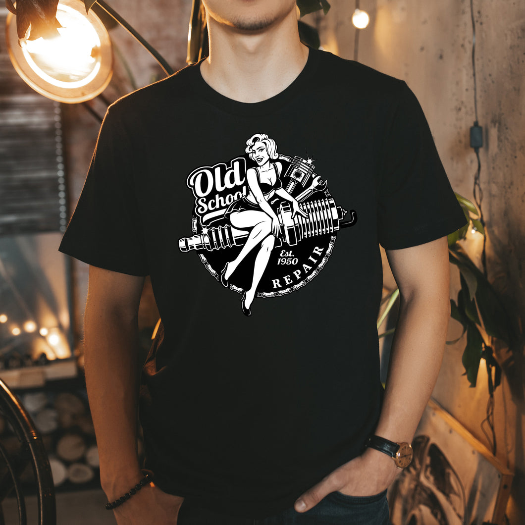 Old School Repair Pinup Tee