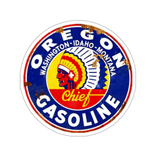 Oregon Gasoline Sticker