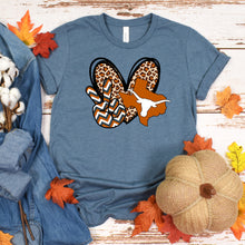 Load image into Gallery viewer, Peace Love TX Longhorns Tee