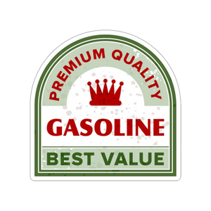 Premium Quality Gas Sticker