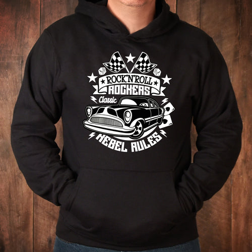 Rock N Roll Rebel Hoodie