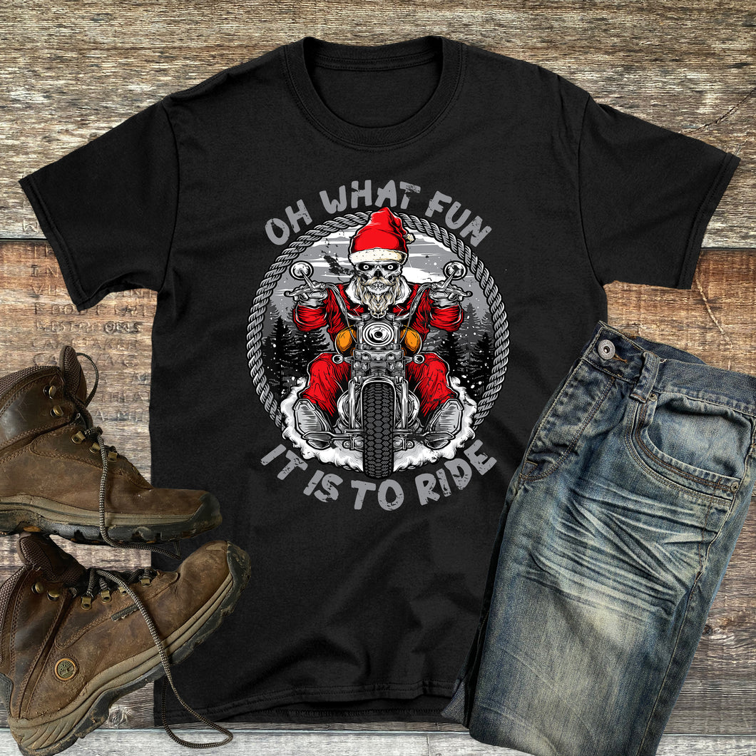 Santa Skull Tee