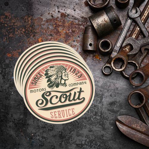 Scout Service Sticker