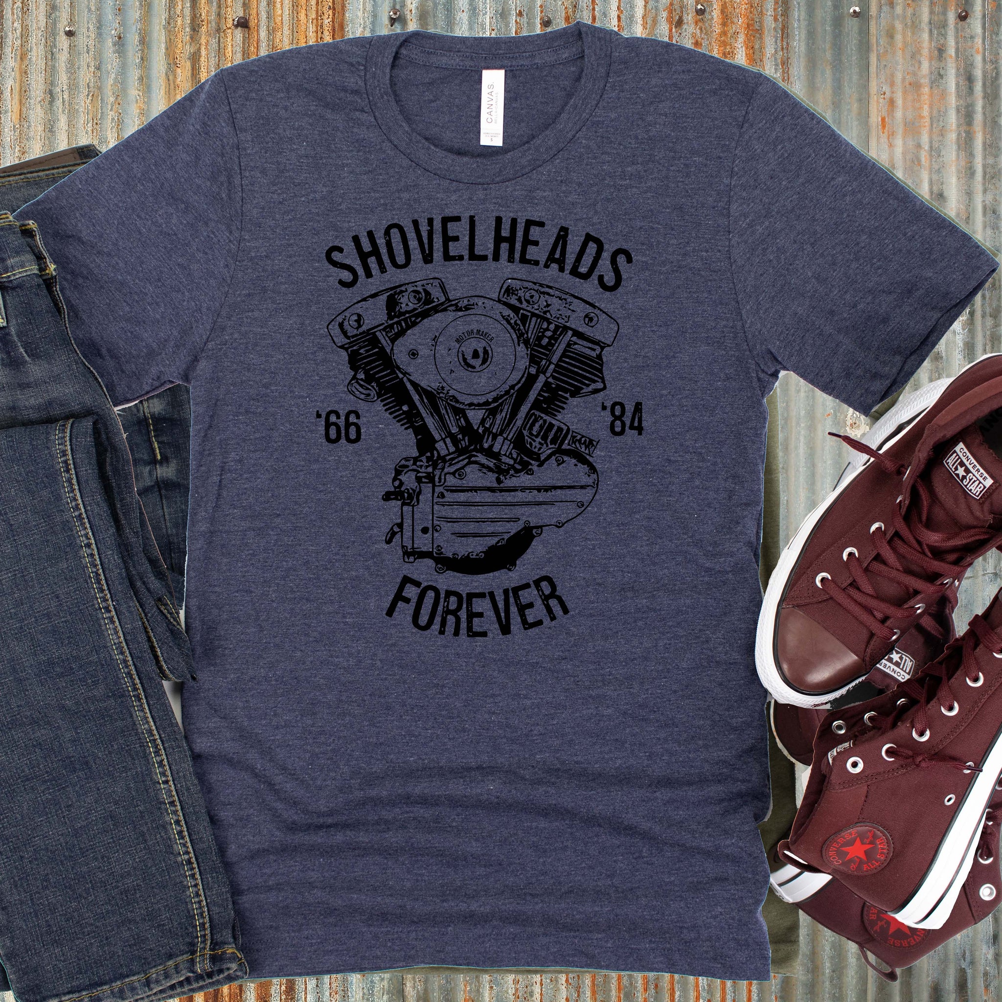 Shovelheads Forever Tee – Motor Maker