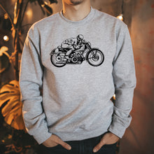 Load image into Gallery viewer, Moto Racer Crew Neck Sweater