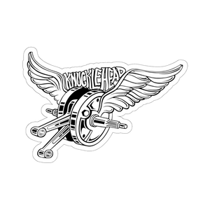 Winged Knucklehead Sticker